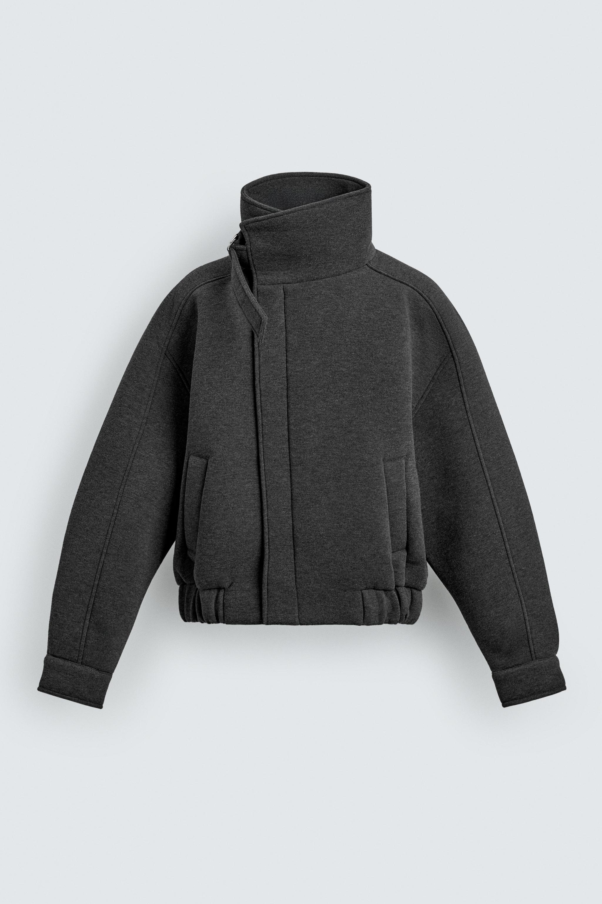 TECHNICAL WRAP-NECK JACKET